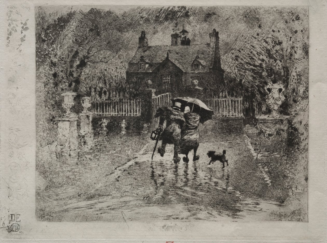 Maanaapurit, 1879-1880. tekijältä Felix Hilaire Buhot