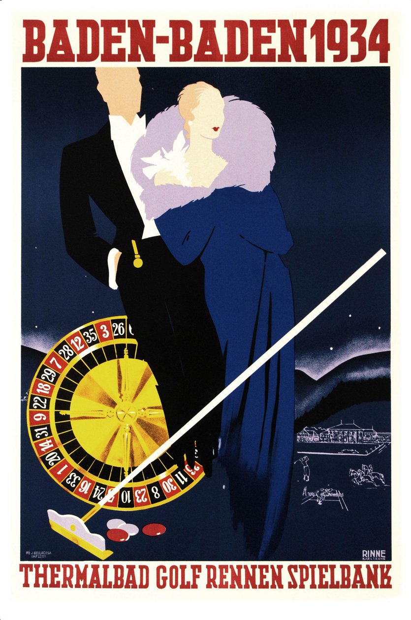 Baden Baden 1934, 1934. tekijältä Felix Rinne