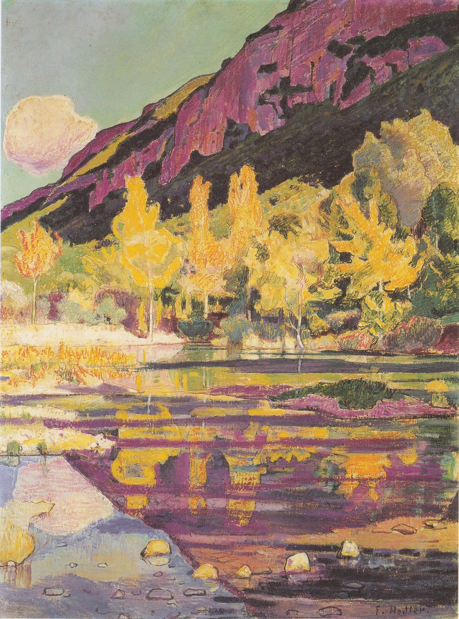 Olen Fuss des Petit Saleven tekijältä Ferdinand Hodler