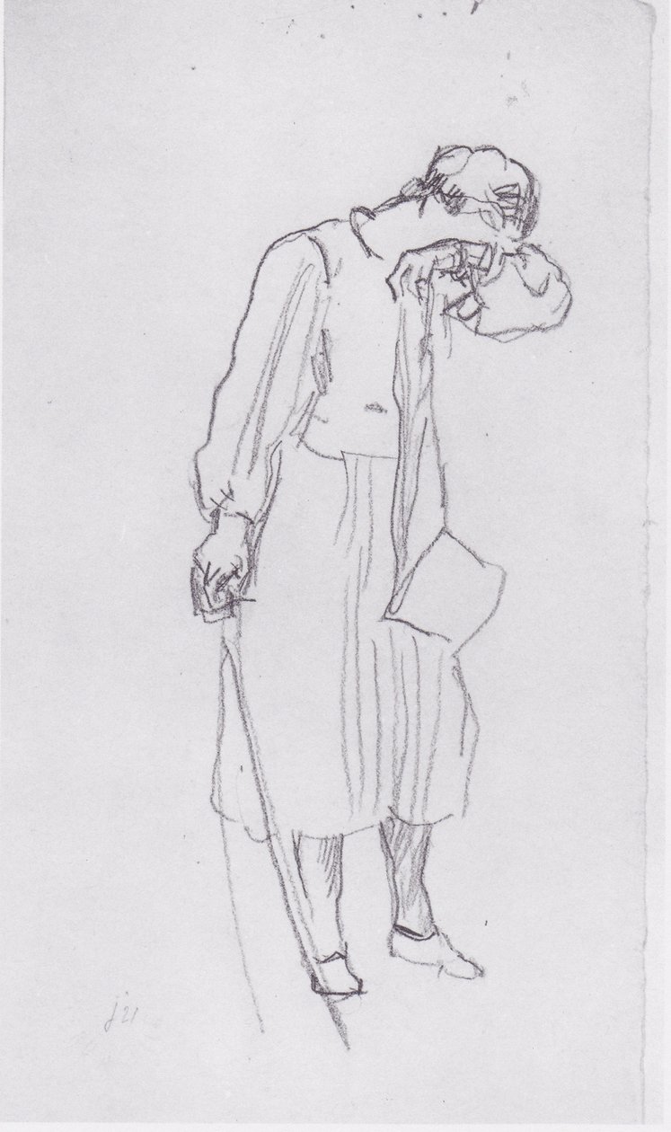 Hyvästi naishahmo1 tekijältä Ferdinand Hodler