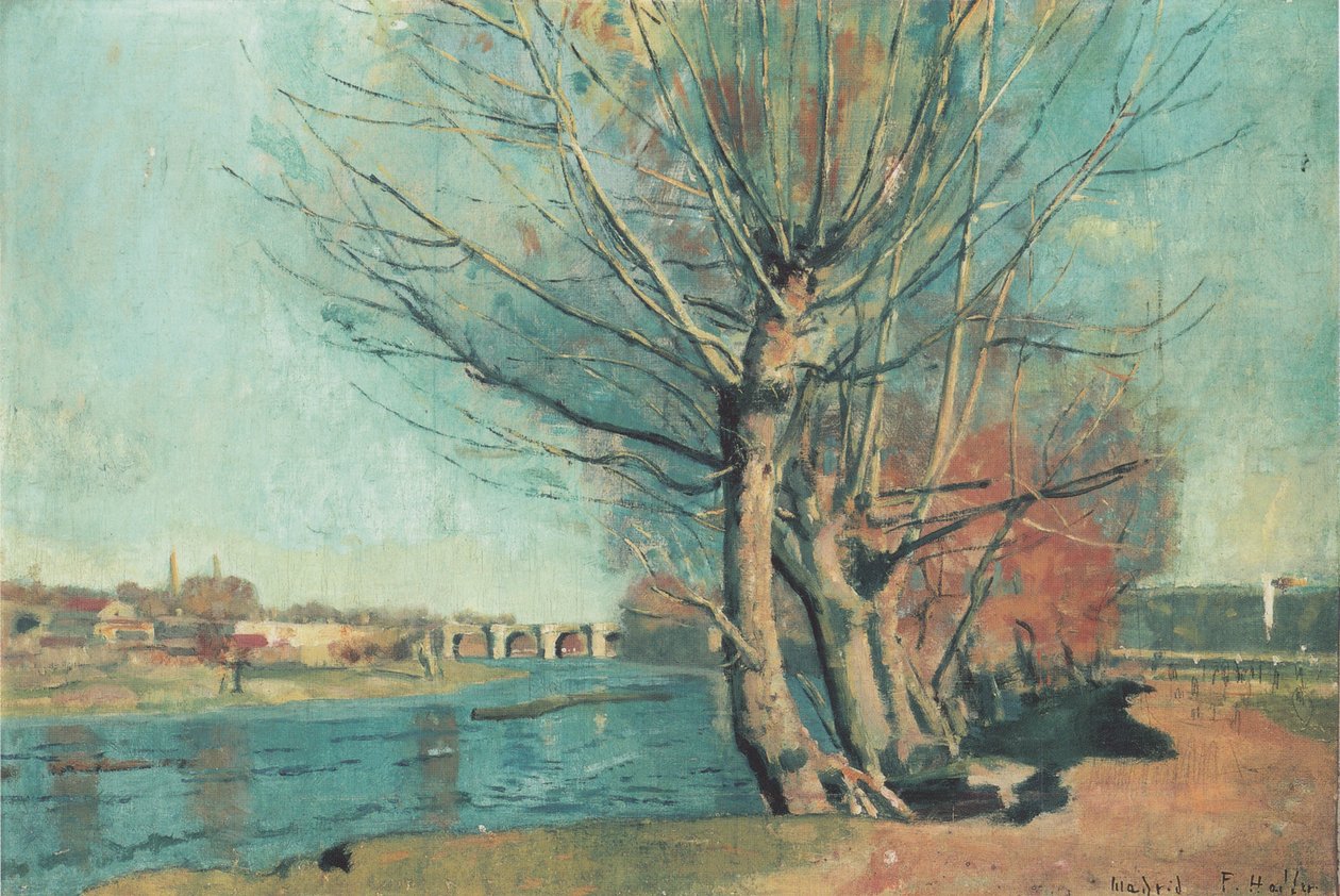 Olen Ufer des Manzanares tekijältä Ferdinand Hodler