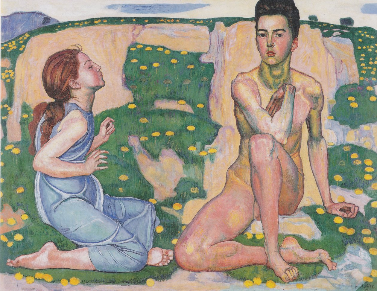 Kevät tekijältä Ferdinand Hodler