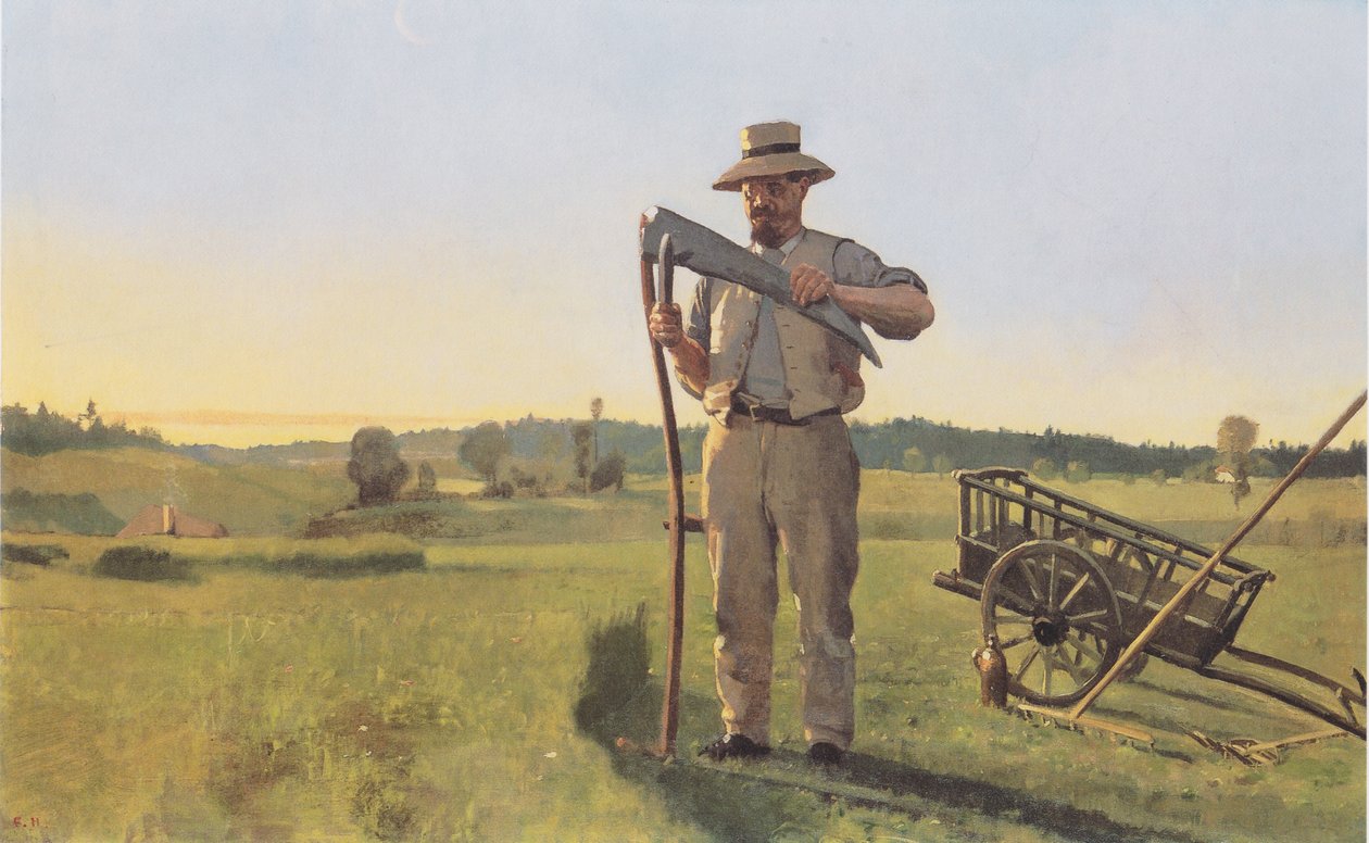 Ruohonleikkuri tekijältä Ferdinand Hodler