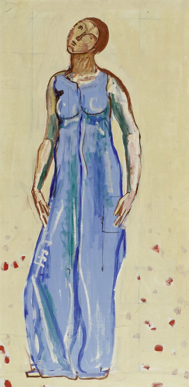Naishahmo View into Infinity -ohjelmassa tekijältä Ferdinand Hodler