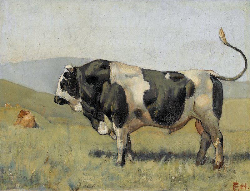 Freiburgin härkä tekijältä Ferdinand Hodler
