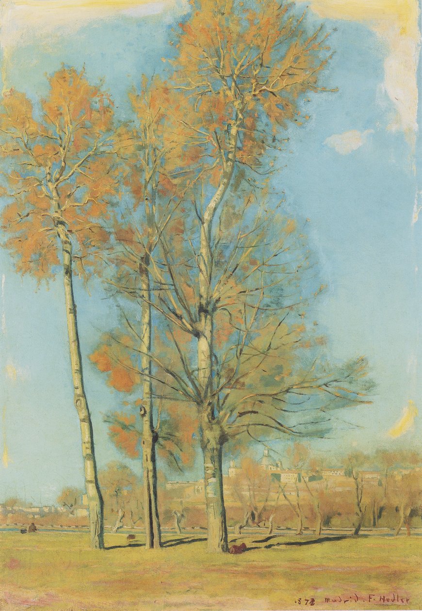 Maisema lähellä Madridia tekijältä Ferdinand Hodler