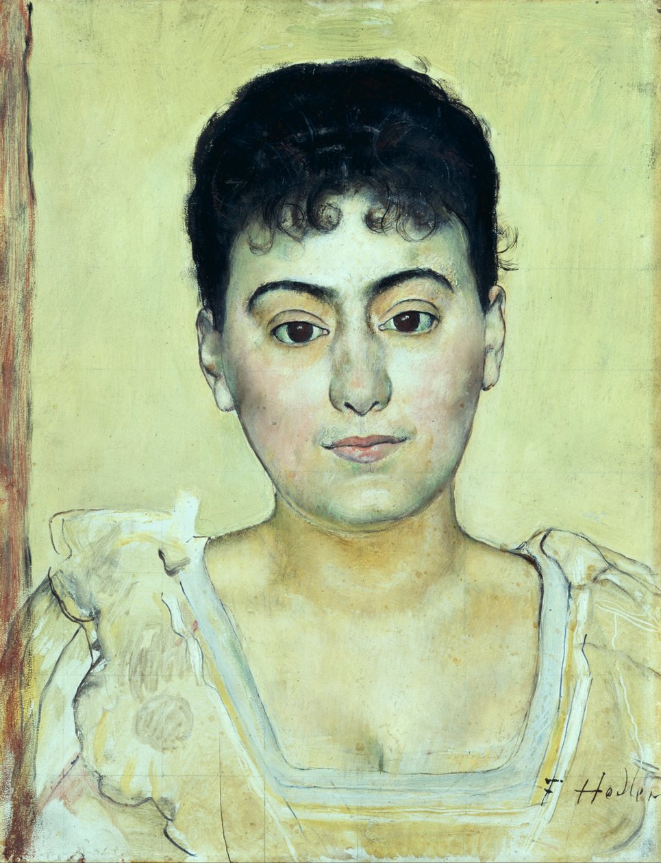 Madame de R:n muotokuva. tekijältä Ferdinand Hodler