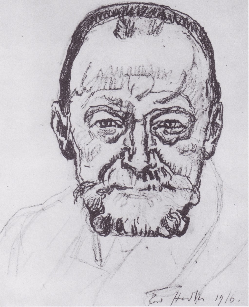 Omakuvatutkimus tekijältä Ferdinand Hodler