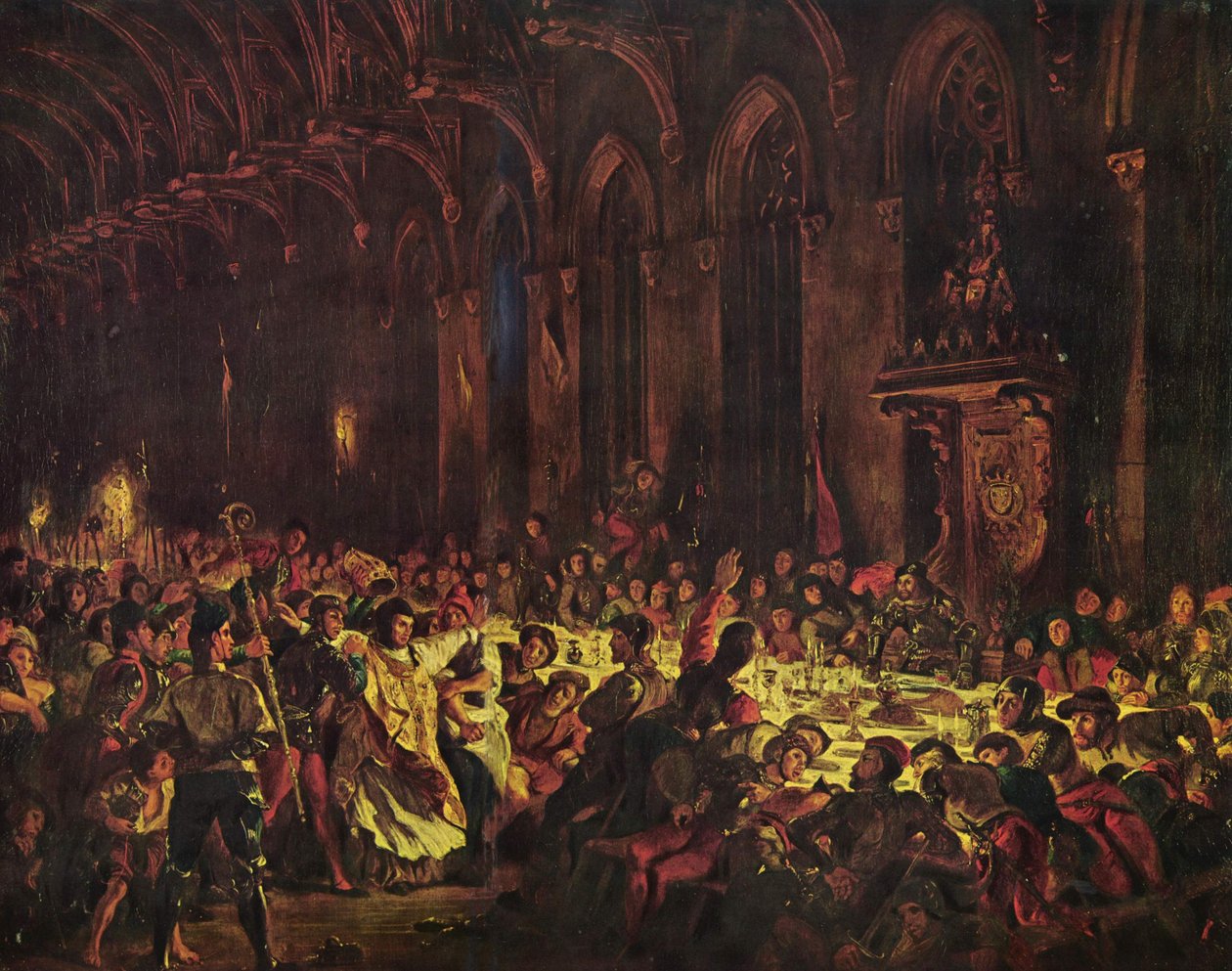 Liègen piispan murhaaminen tekijältä Ferdinand Victor Eugene Delacroix