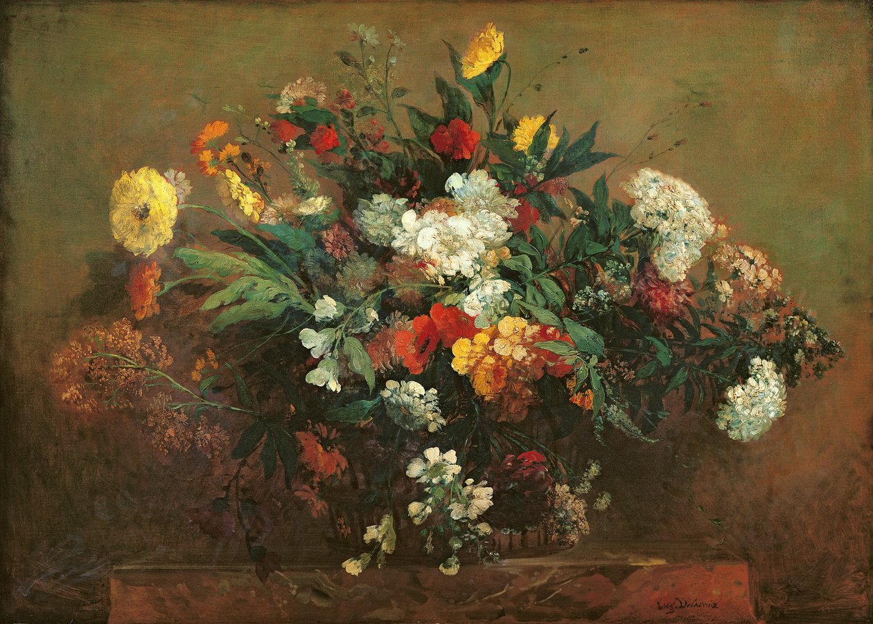 Kukat tekijältä Ferdinand Victor Eugene Delacroix