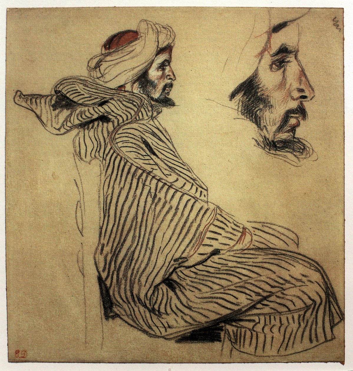 Marokko tekijältä Ferdinand Victor Eugene Delacroix