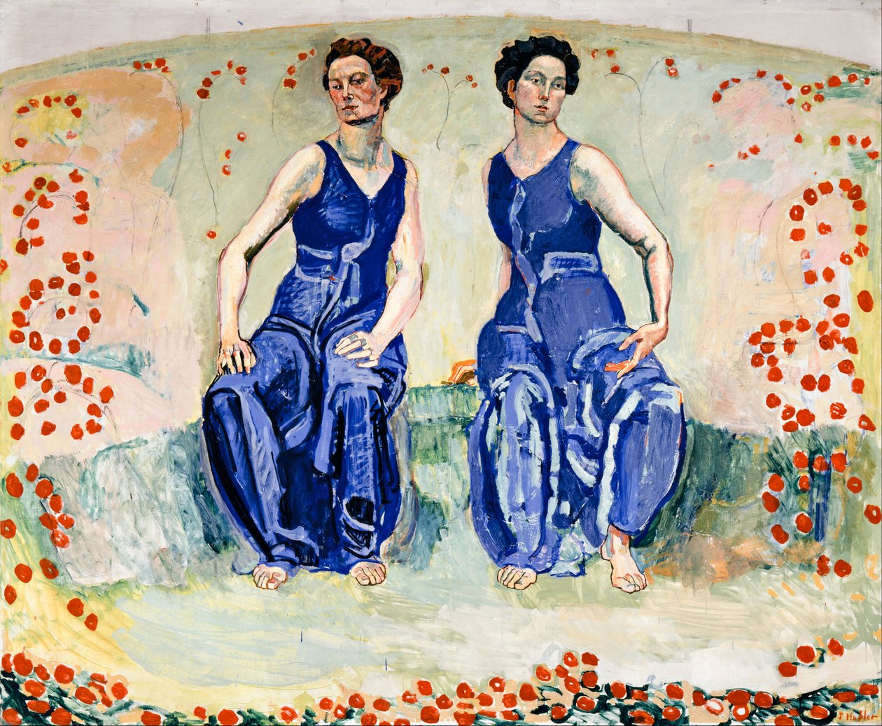 Pyhä tunti tekijältä Ferdinand Hodler