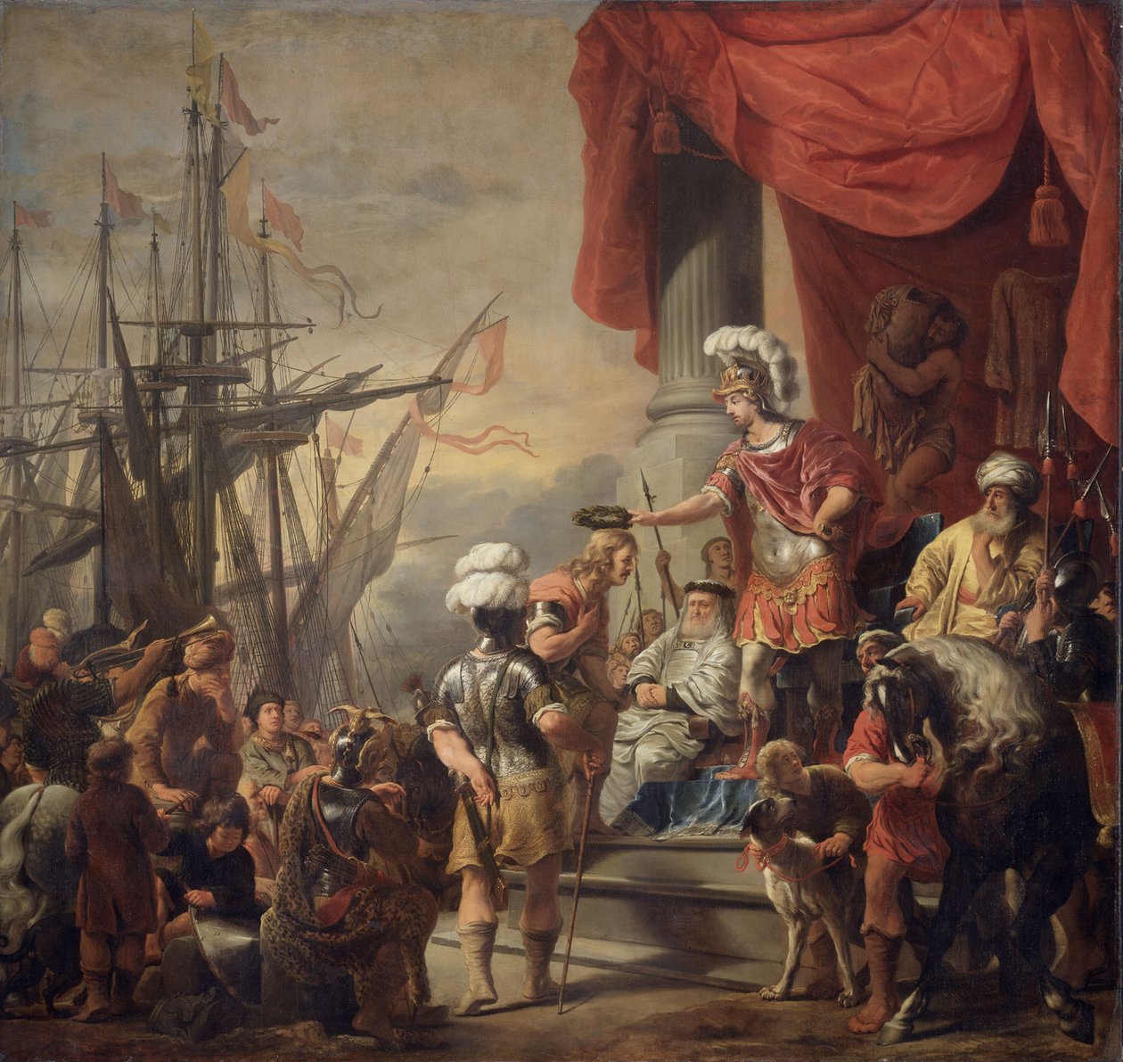 Aeneas Latinuksen hovissa tekijältä Ferdinand Bol