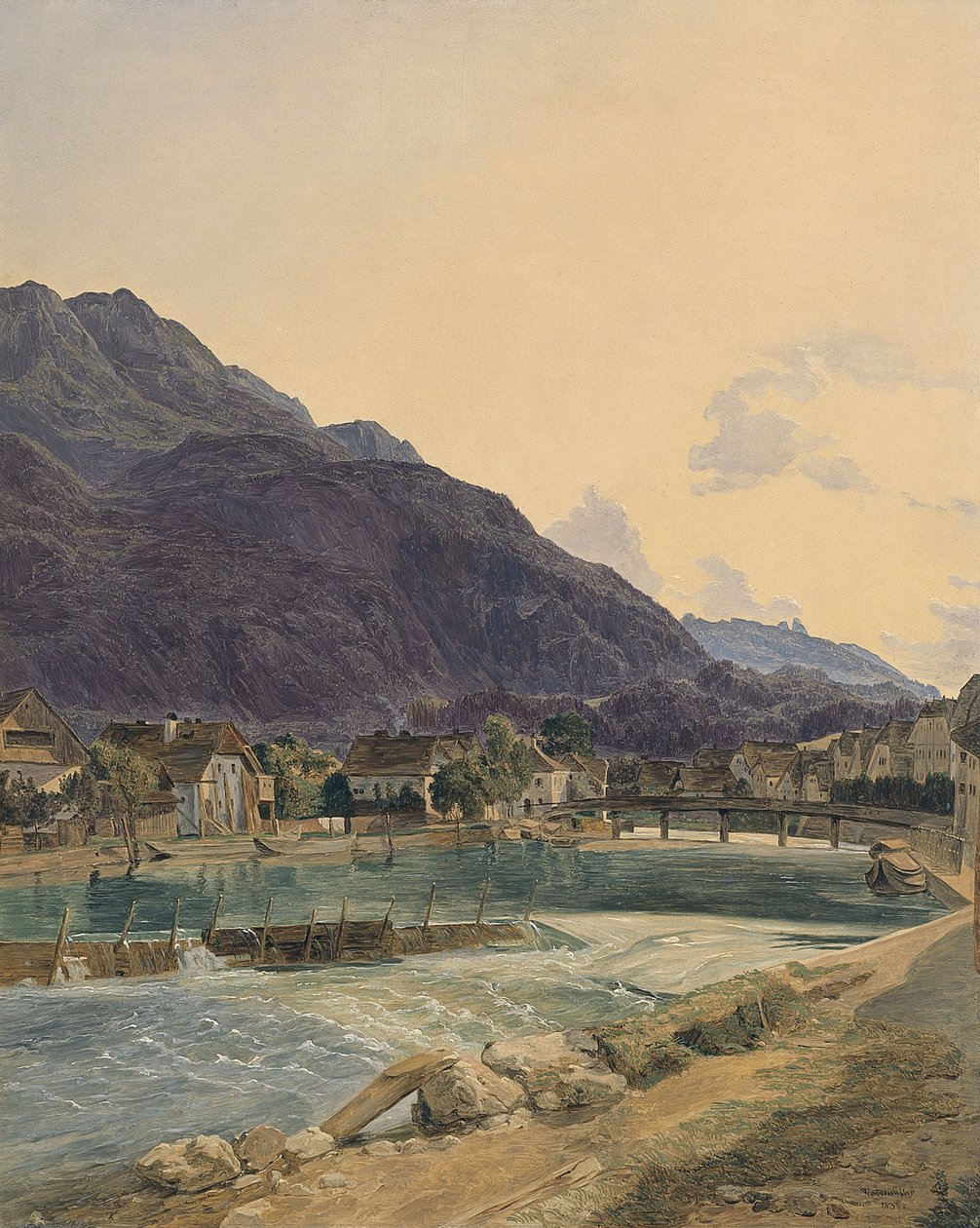 Bad Ischl tekijältä Ferdinand Georg Waldmuller