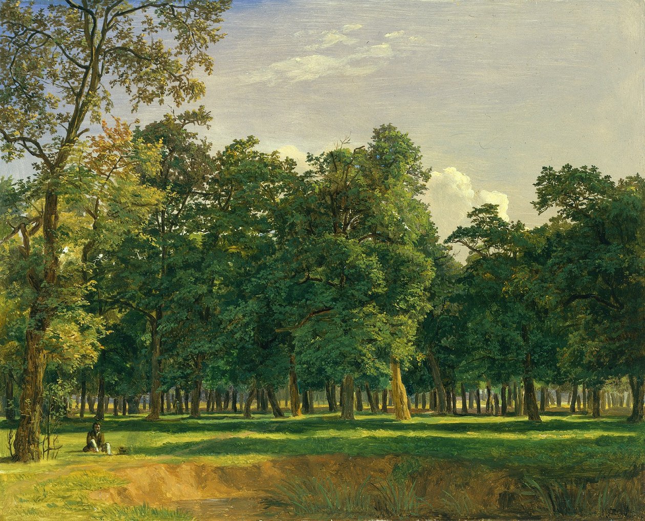 Praterin maisema, n. 1831. tekijältä Ferdinand Georg Waldmuller