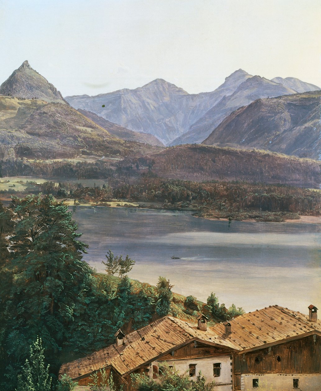 Wolfgang-järvi tekijältä Ferdinand Georg Waldmuller