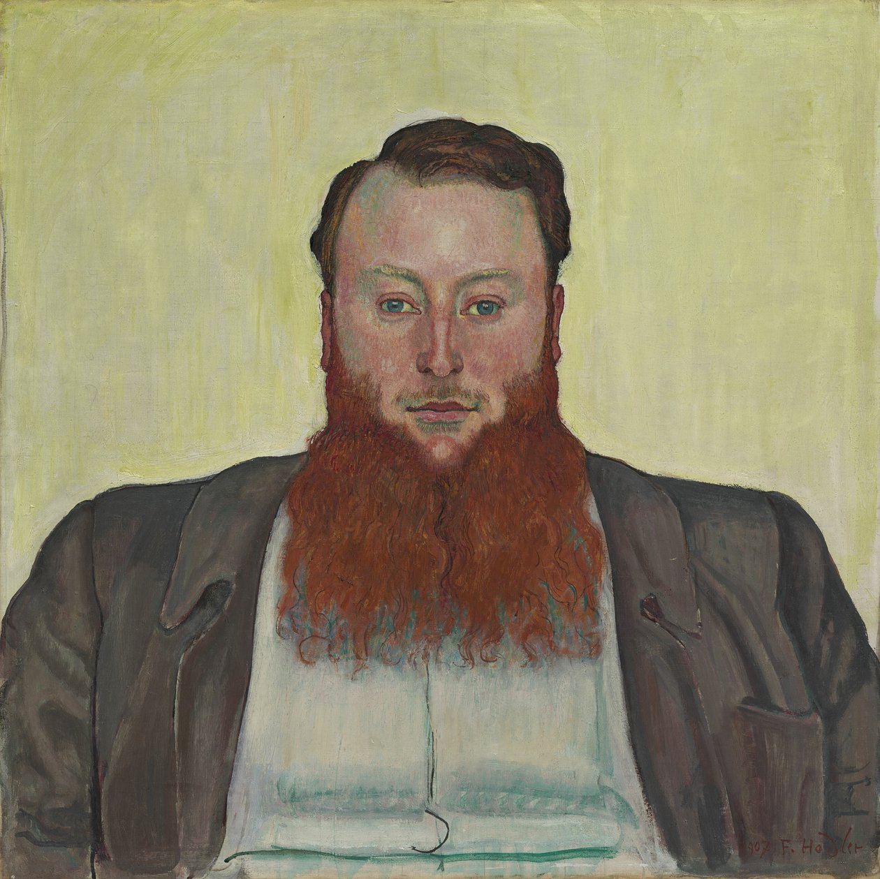 James Vibert, kuvanveistäjä, 1907. tekijältä Ferdinand Hodler