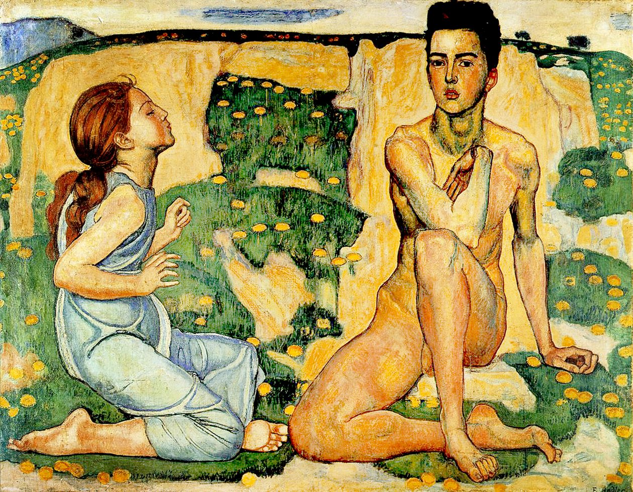 kevät tekijältä Ferdinand Hodler