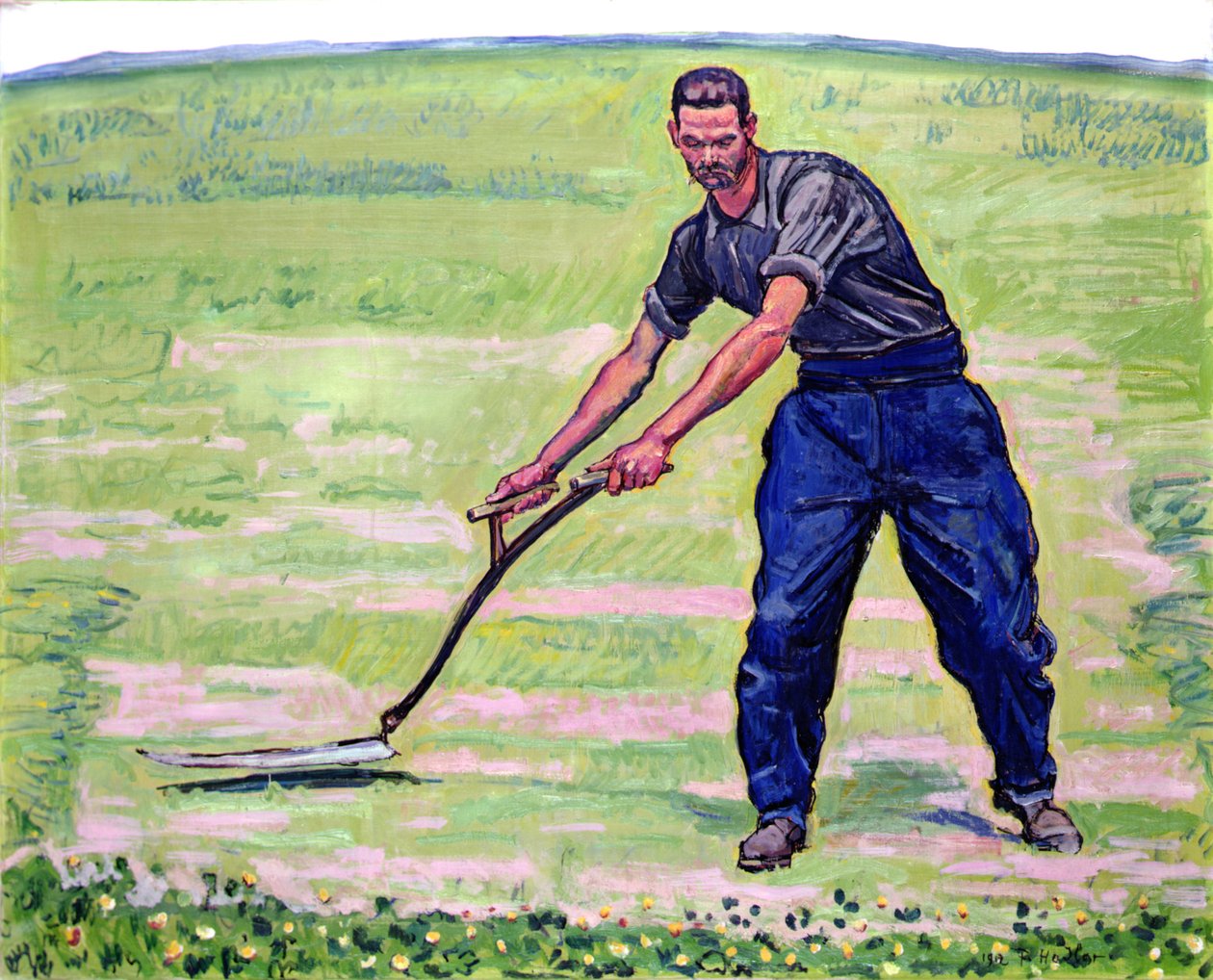 Ruohonleikkuri tekijältä Ferdinand Hodler