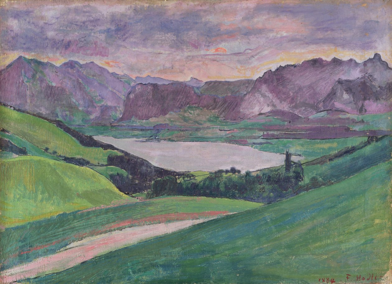 Thunersee tekijältä Ferdinand Hodler
