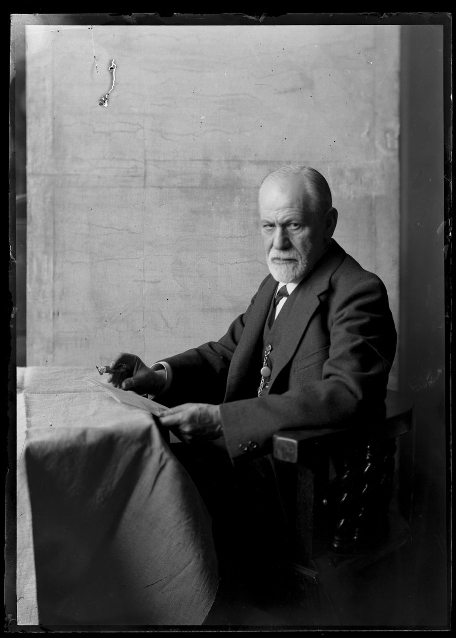 Kuva Sigmund Freud (1856-1939) tekijältä Ferdinand Schmutzer