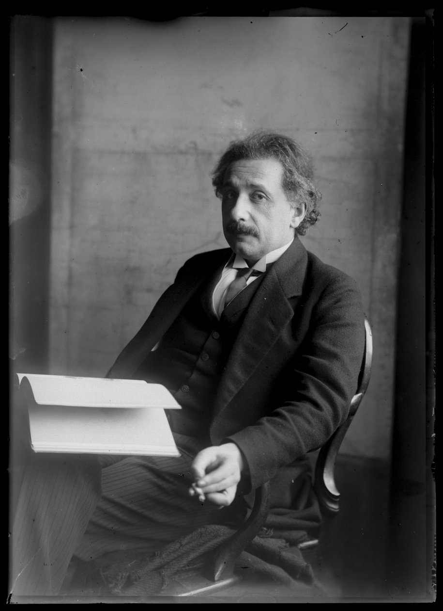 Kuva Albert Einsteinista (1879-1955) tekijältä Ferdinand Schmutzer