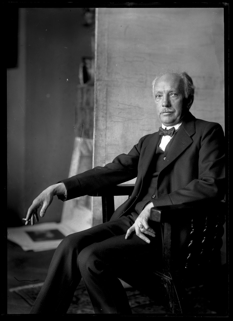 Kuva Richard Straussista (1864-1949) tekijältä Ferdinand Schmutzer