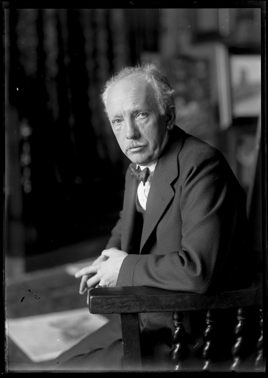 Kuva Richard Straussista (1864-1949) tekijältä Ferdinand Schmutzer