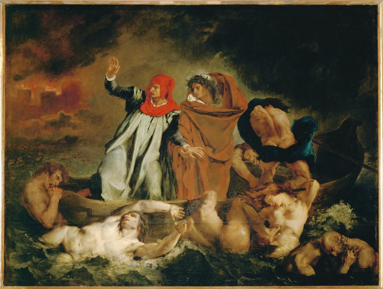 Dante ja Vergilius ... tekijältä Ferdinand Victor Eugene Delacroix