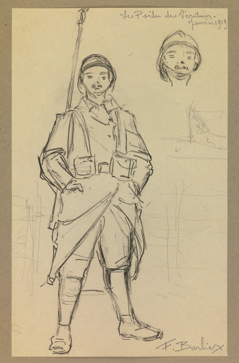 Verdunin poilu tekijältä Fernand Barbier