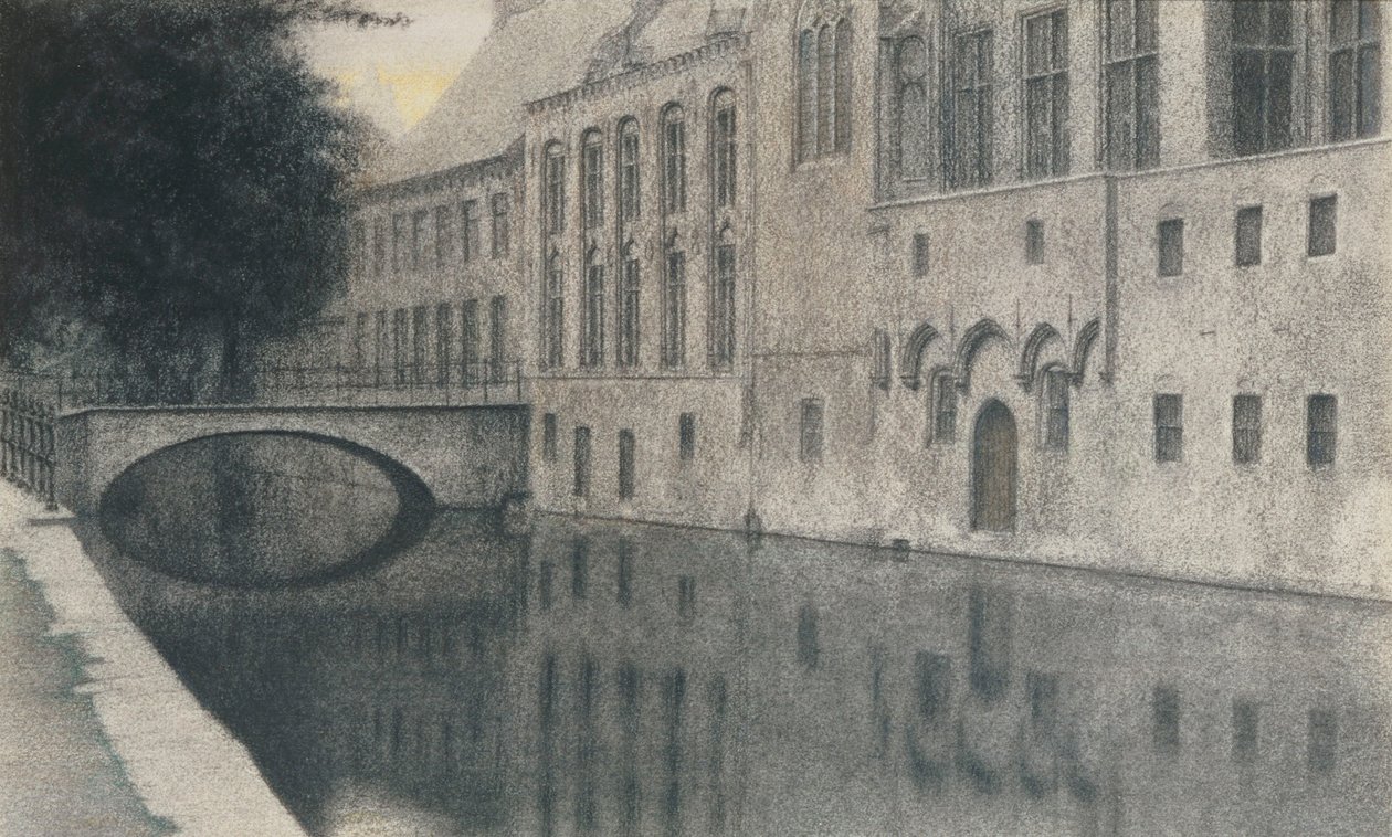 Flanderin matkamuisto tekijältä Fernand Khnopff