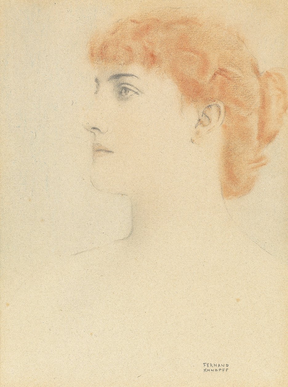 Pariisilainen, 1916 tekijältä Fernand Khnopff