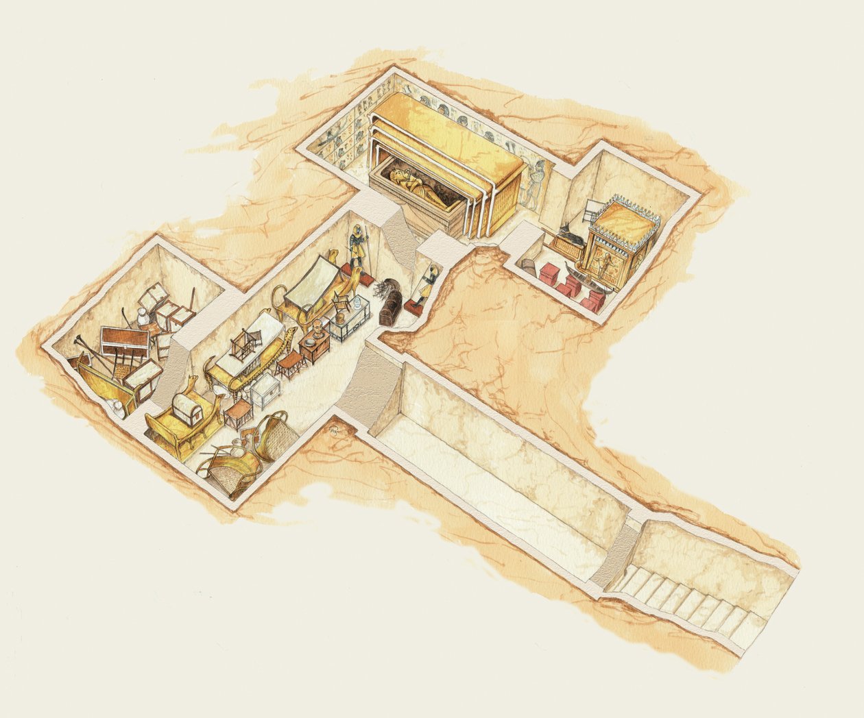 Tutankhamonin hauta tekijältä Fernando Aznar Cenamor