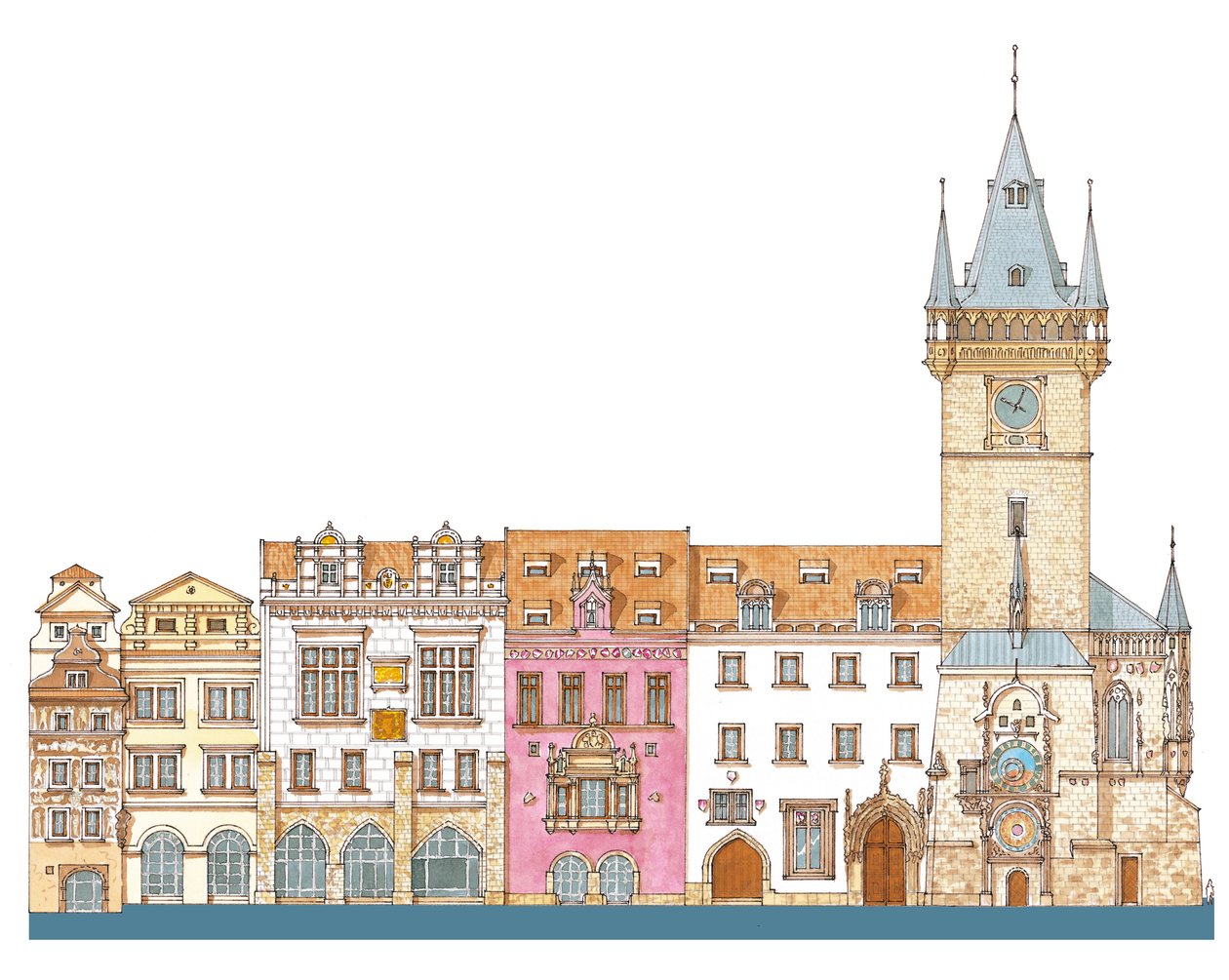 Vanha kaupungintalo. Praha, Tšekki tekijältä Fernando Aznar Cenamor