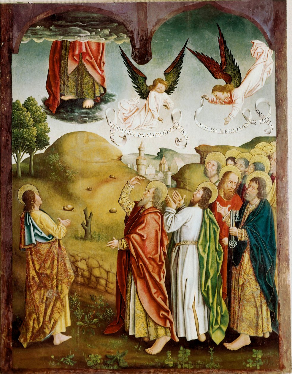 Ascension, maalaus Fernando Gallego tekijältä Fernando Gallego