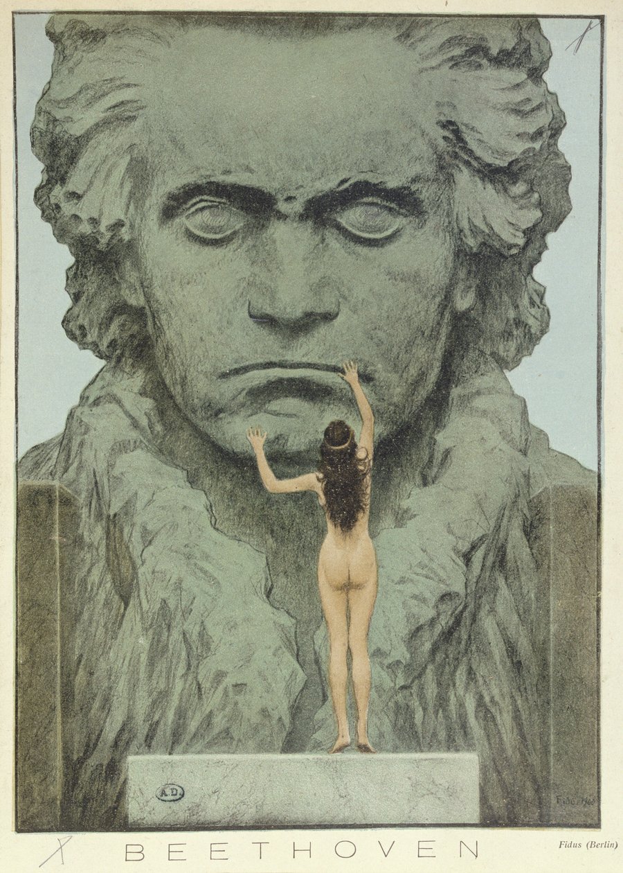 Beethoven, pubi. "Jugendissa" tekijältä Fidus