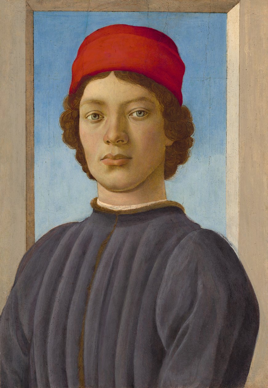 Nuoren muotokuva, c. 1485. tekijältä Filippino Lippi