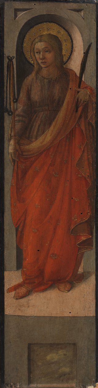 Naispuolinen pyhimys tekijältä Fra Filippo Lippi
