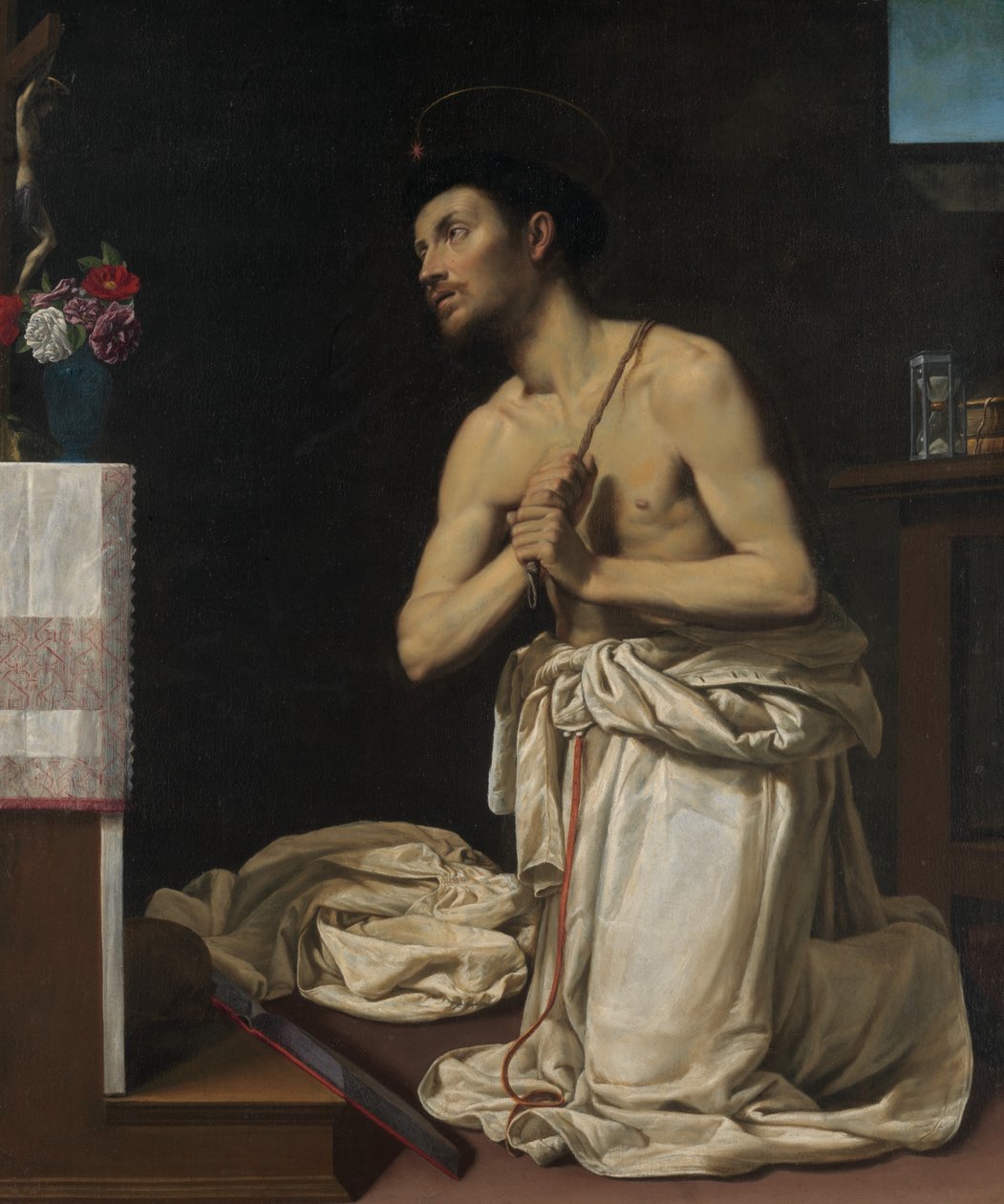 Saint Dominic in Penitence, n. 1607. tekijältä Filippo Tarchiani