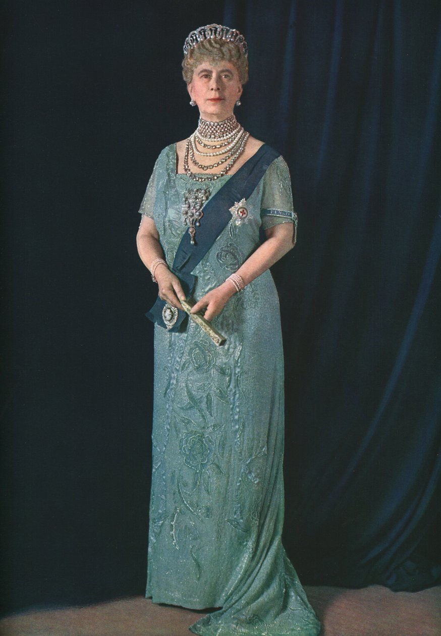 Queen Mary, 1935. tekijältä Finlay Colour Ltd