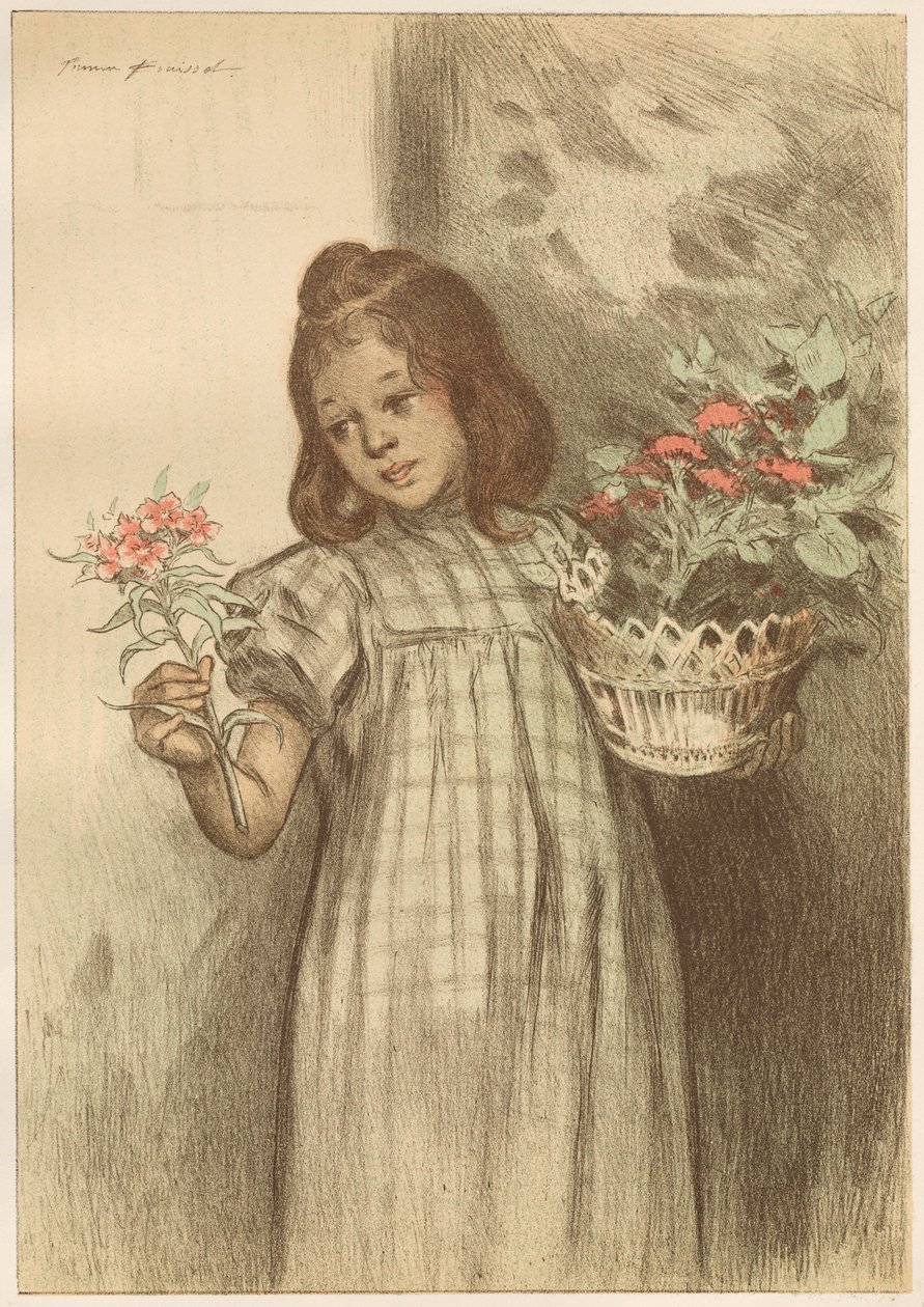 Bouquetière, julkaistu 1899. tekijältä Firmin Bouisset