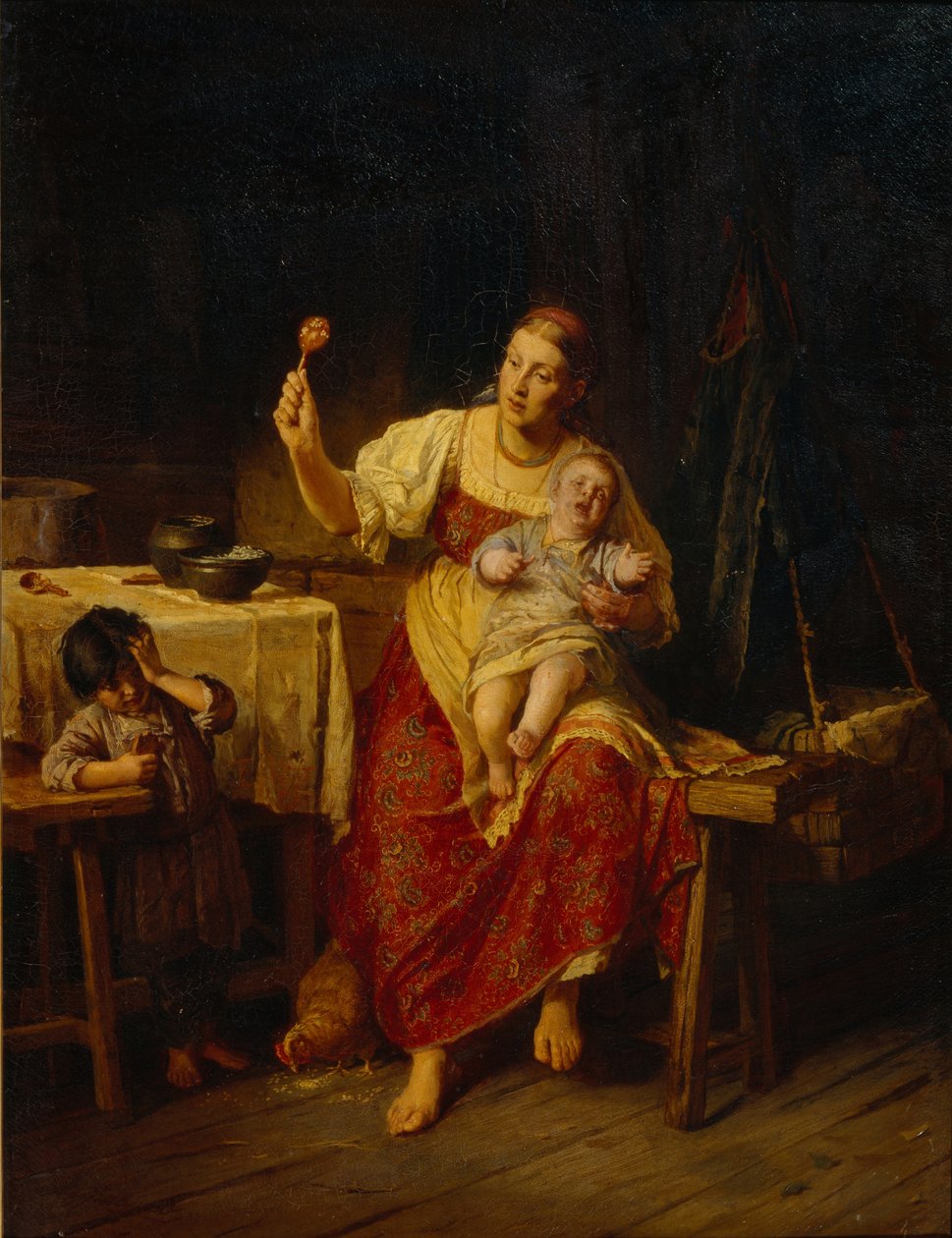 Äitipuoli, 1874 tekijältä Firs Sergeevich Zhuravlev