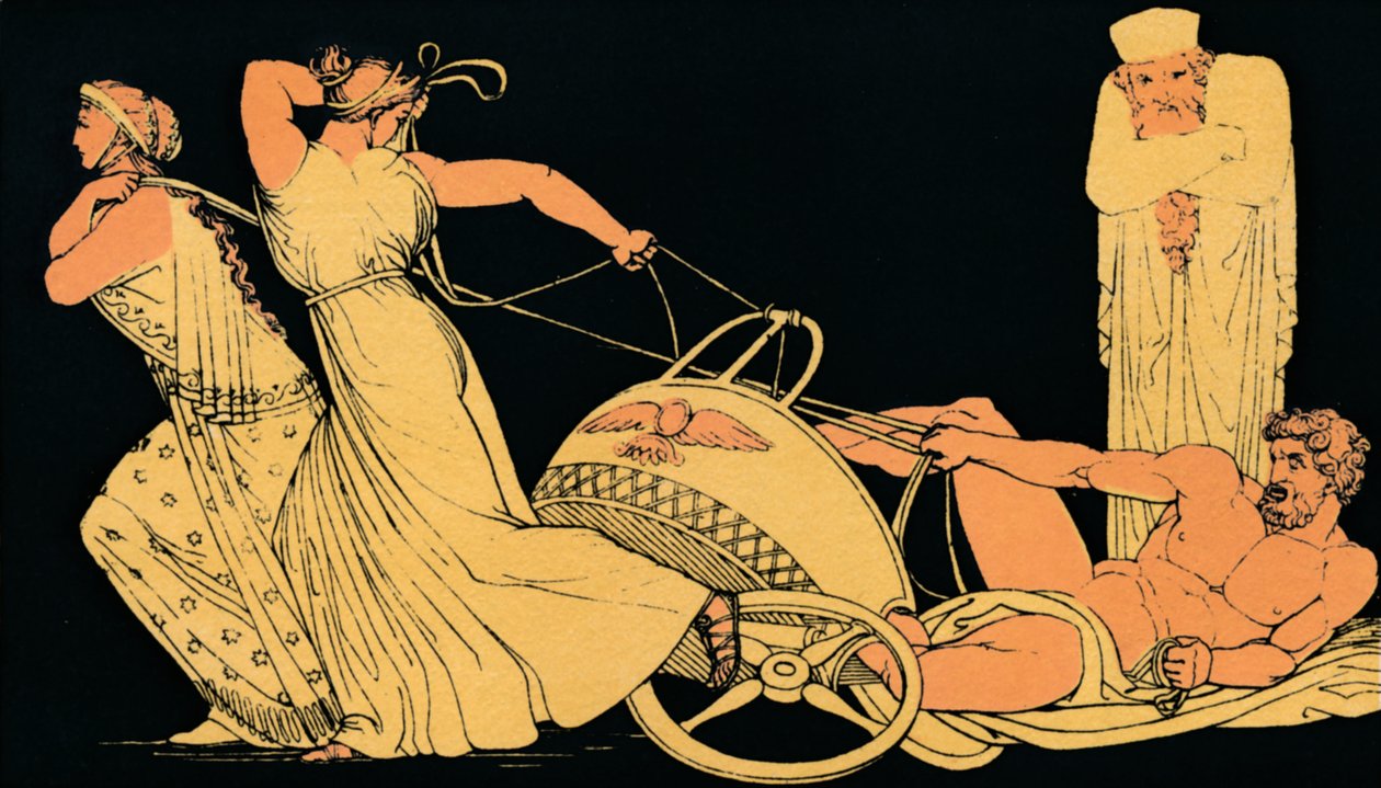 Atossasin unelma, 1880 tekijältä Flaxman