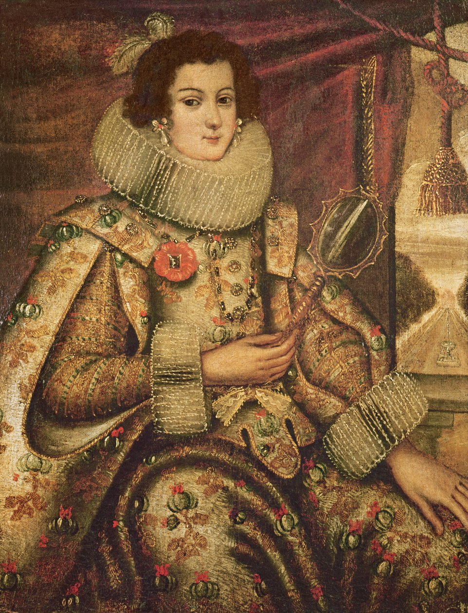 Itävallan Margaret (1522-86) Parman herttuatar tekijältä Flemish School