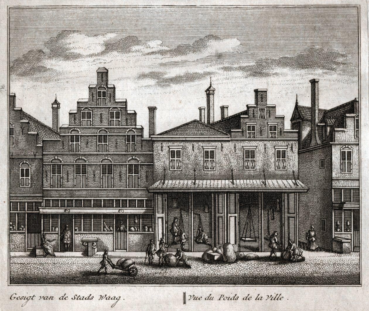 Delft, Alankomaat. (kaiverrus tekijältä Flemish School