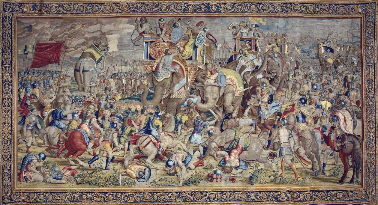Hannibalin historia, n. 1570 (kuvakudos) tekijältä Flemish School