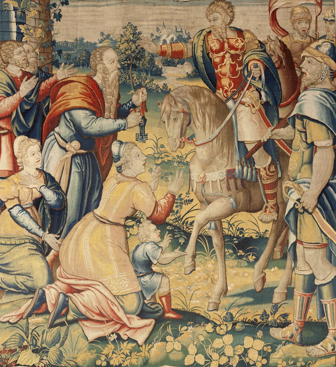 Hannibalin historia, n. 1570 (kuvakudos) tekijältä Flemish School