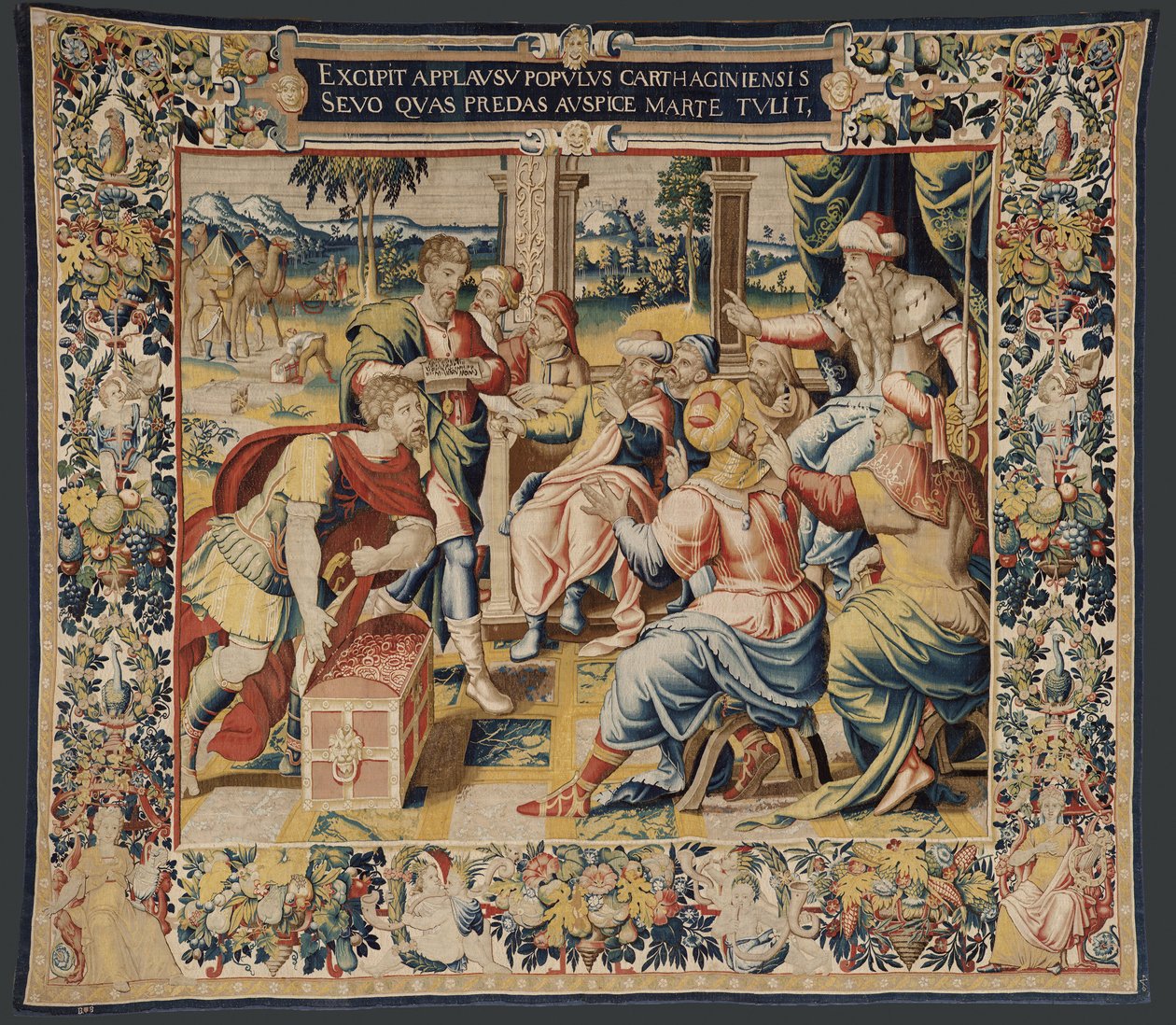 Hannibalin historia, n. 1570 (kuvakudos) tekijältä Flemish School