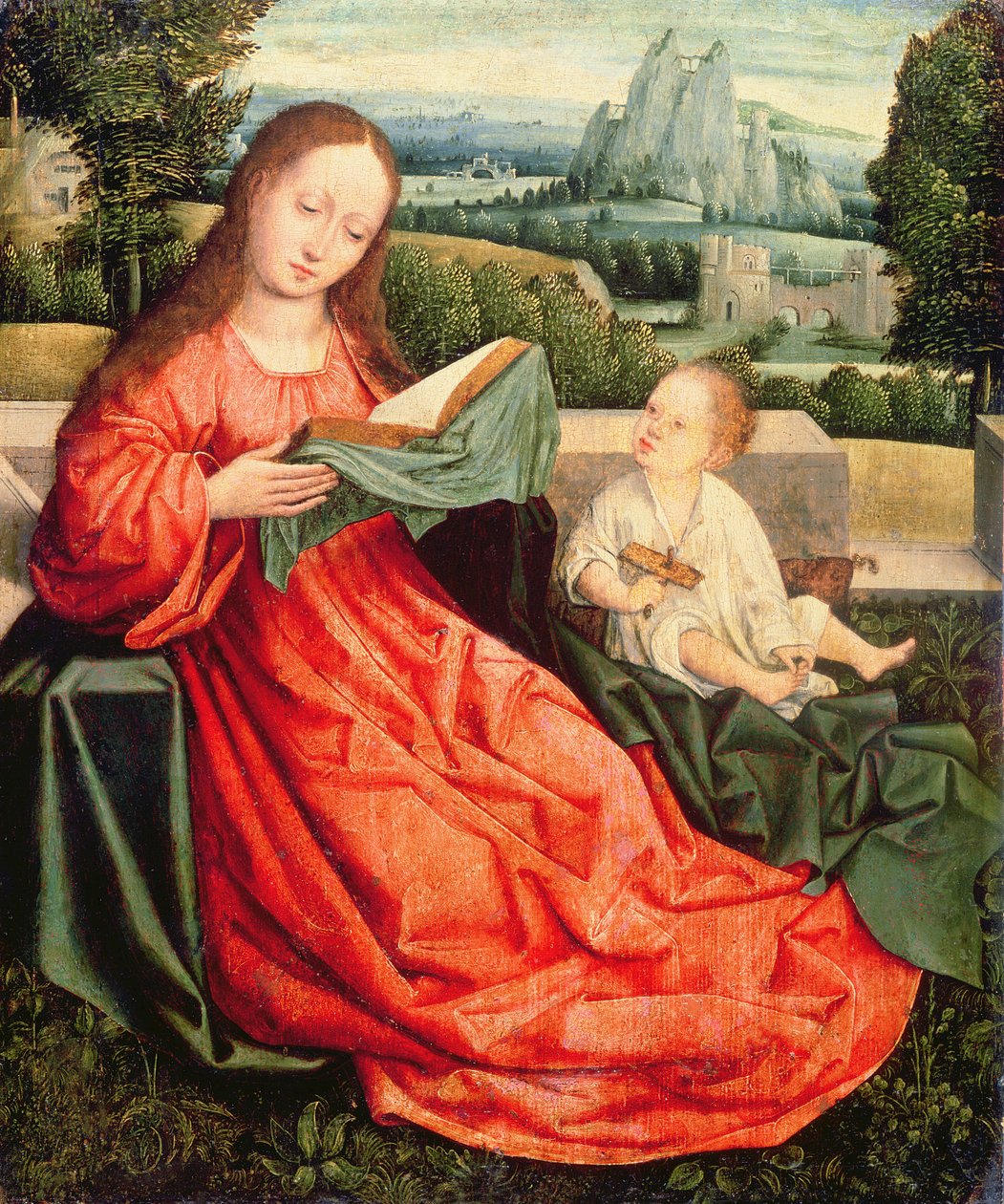 Madonna ja lapsi tekijältä Flemish School