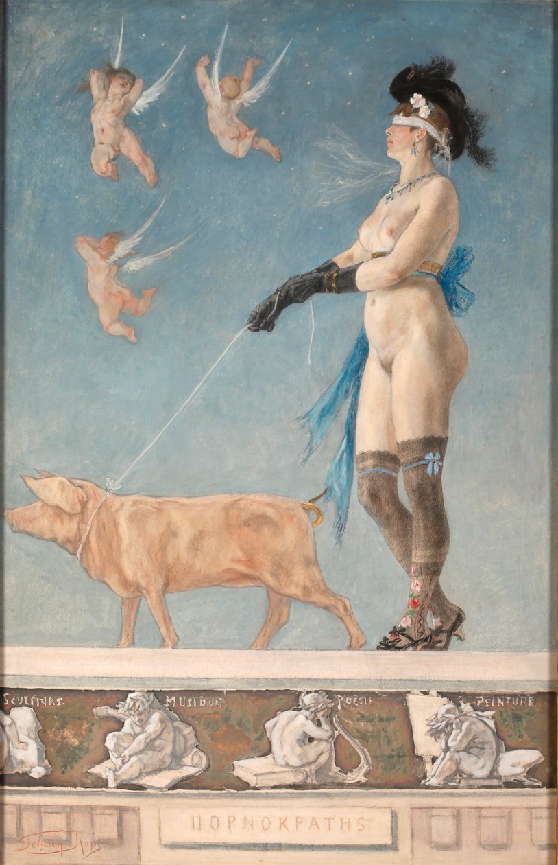 Pornokratès tekijältä Félicien Rops